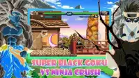 Super Black Goku VS Ninja Crush Screen Shot 5