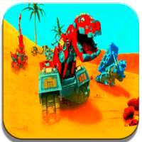 Machine Dino Super trux Adventure Game