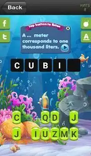 Spelling Practice Puzzle Vocabulary Game 6th Grade Screen Shot 1