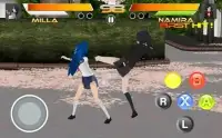 Schoolgirls Battle - Fighting Rumble Arena Screen Shot 0