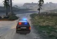 पुलिस कार ड्राइविंग Screen Shot 1