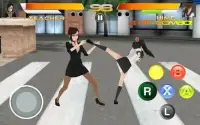 Schoolgirls Battle - Fighting Rumble Arena Screen Shot 3