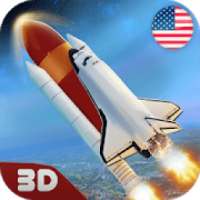 USA Air Force Rocket Flight 3D