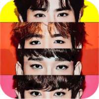 Guess EXO Member’s Eye Kpop Quiz Game.