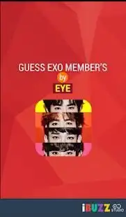 Guess EXO Member’s Eye Kpop Quiz Game. Screen Shot 19