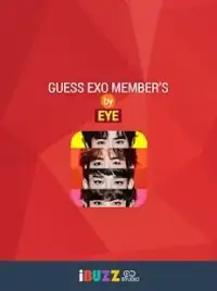 Guess EXO Member’s Eye Kpop Quiz Game. Screen Shot 6