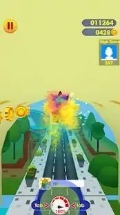 Subway Shadow Sonic Racing Surf Run & Dash Screen Shot 2