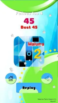 Maluma Piano Game Screen Shot 2
