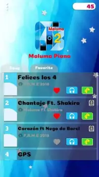 Maluma Piano Game Screen Shot 7