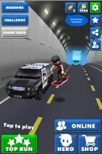 Subway Ninja Run 2018 - MultiPlayer Runner Screen Shot 2
