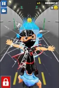 Subway Ninja Run 2018 - MultiPlayer Runner Screen Shot 1