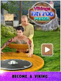 Viking Tattoo Master: Design Art Studio Screen Shot 1