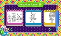 Coloring For Pj Masks - Colouring Book Screen Shot 5