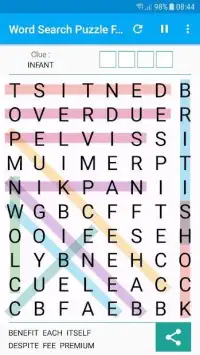 Word Search Puzzle Free 4 Screen Shot 11