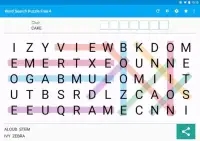 Word Search Puzzle Free 4 Screen Shot 7