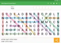Word Search Puzzle Free 4 Screen Shot 5