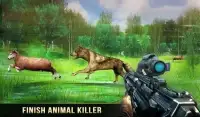 Wild Wolf Safari Animal Sniper Hunting Game Screen Shot 5