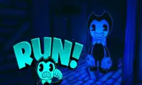 Horror Bendy map Run Machine Screen Shot 4