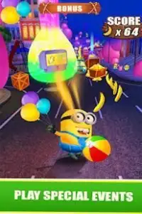 banana super minion game despicable of me rush 3D Screen Shot 0