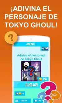 Adivina el personaje de Tokyo Ghoul Screen Shot 4