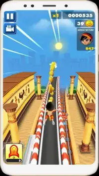 New Subway Rush: Prince & Princess Runner Screen Shot 7