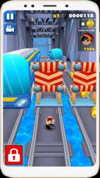 New Subway Rush: Prince & Princess Runner Screen Shot 8