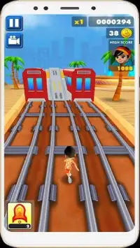 New Subway Rush: Prince & Princess Runner Screen Shot 2