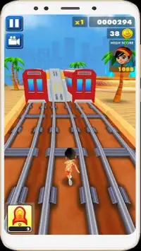 New Subway Rush: Prince & Princess Runner Screen Shot 3