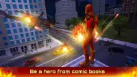 Fire Blaze Vice Town Superhero Simulator Screen Shot 3