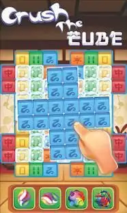 Mahjong Cube Crush Screen Shot 3