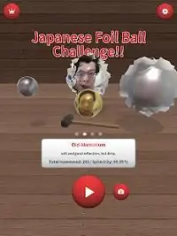 Japanese Foil Ball Challenge!! Screen Shot 3