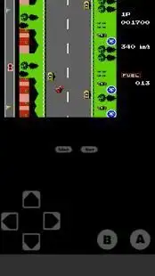 Road Fighter Classic Game Screen Shot 1