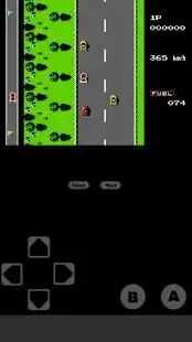 Road Fighter Classic Game Screen Shot 2