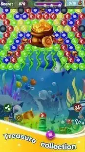 Bubble Shooter: Pop Up for amazing treasures Screen Shot 3