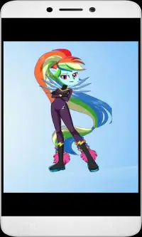 Dress Up Rainbow Dash MLPEGame Screen Shot 0