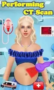 Virtual Ibu Hamil Bedah Permainan Perawatan Bayi Screen Shot 4