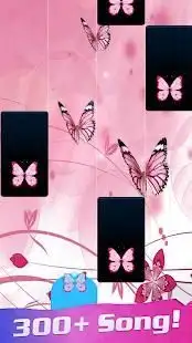 Rose Piano Tiles Butterfly 2018 Screen Shot 0
