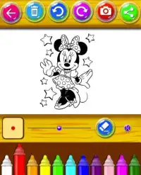 Mouse Coloring Page Games Screen Shot 0