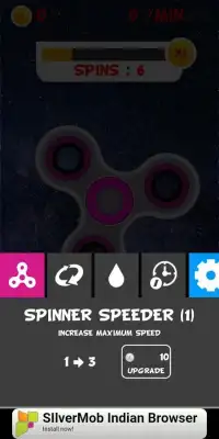 Fidget spinner Super and fast Screen Shot 1