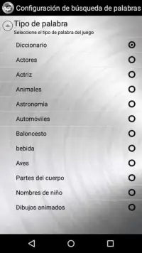 Word Search Spanish Screen Shot 0