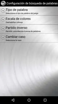 Word Search Spanish Screen Shot 1