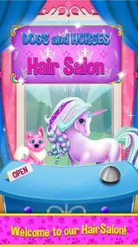 Dogs and Horses Hair Salon: Pet Fashion Beauty Spa Screen Shot 0