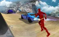 Speed Hero Airborne Mega Ramp in Vegas City Screen Shot 4