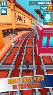 Subway Spider hero man Temple Rush Screen Shot 1