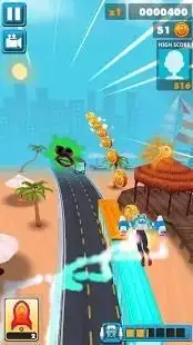 Subway Spider hero man Temple Rush Screen Shot 3