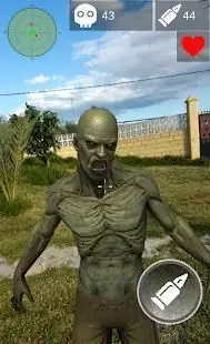 Pocket Zombie Hunter Go: Survival Simulator Camera Screen Shot 4