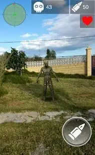 Pocket Zombie Hunter Go: Survival Simulator Camera Screen Shot 0