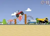 Monster Truck Oggy Hill Racing Screen Shot 4