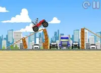 Monster Truck Oggy Hill Racing Screen Shot 0