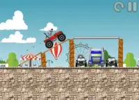 Monster Truck Oggy Hill Racing Screen Shot 2